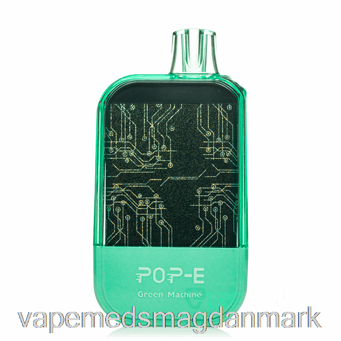 Engangs Vape Danmark Pop-e 10000 Engangs Grøn Maskine